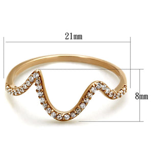 Curves Rose Gold Ring [variant_title]