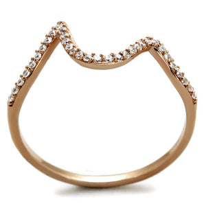 Curves Rose Gold Ring [variant_title]