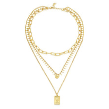 Load image into Gallery viewer, Three Layer Pendant Necklace [variant_title]
