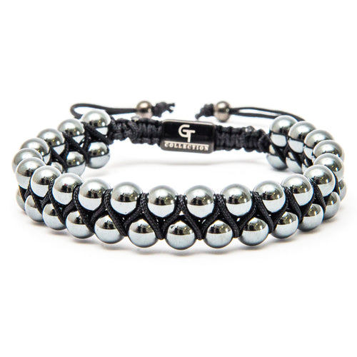 Bracelet - HEMATITE Double