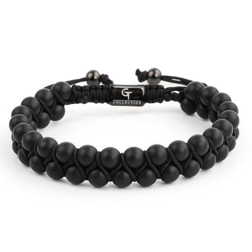 Bracelet - MATTE ONYX Bracelet Double