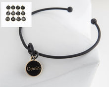 Load image into Gallery viewer, Zodiac Bangle - Black [variant_title]
