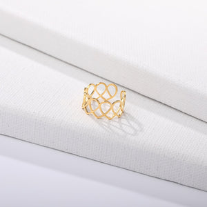 Intertwined Hearts Ring - LeyeF Co. Global Jewelry & Accessories