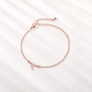 Initial Letter Bracelet - LeyeF Co. Global Jewelry & Accessories