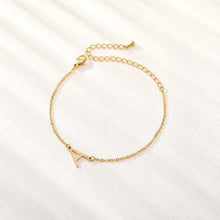 Load image into Gallery viewer, Initial Letter Bracelet - LeyeF Co. Global Jewelry &amp; Accessories
