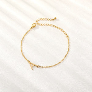 Initial Letter Bracelet - LeyeF Co. Global Jewelry & Accessories