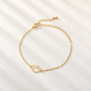 Initial Letter Bracelet - LeyeF Co. Global Jewelry & Accessories