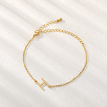 Load image into Gallery viewer, Initial Letter Bracelet - LeyeF Co. Global Jewelry &amp; Accessories
