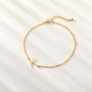 Initial Letter Bracelet - LeyeF Co. Global Jewelry & Accessories