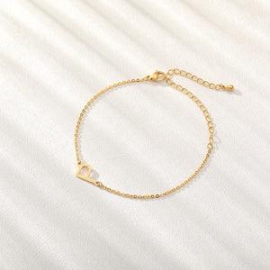 Initial Letter Bracelet - LeyeF Co. Global Jewelry & Accessories