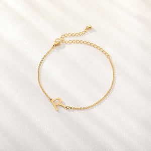 Initial Letter Bracelet - LeyeF Co. Global Jewelry & Accessories