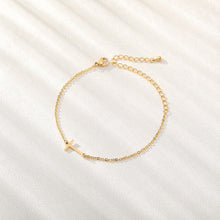 Load image into Gallery viewer, Initial Letter Bracelet - LeyeF Co. Global Jewelry &amp; Accessories
