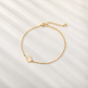 Initial Letter Bracelet - LeyeF Co. Global Jewelry & Accessories