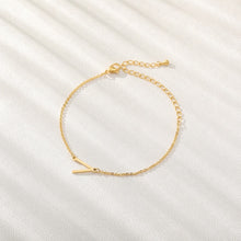 Load image into Gallery viewer, Initial Letter Bracelet - LeyeF Co. Global Jewelry &amp; Accessories
