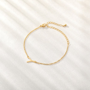 Initial Letter Bracelet - LeyeF Co. Global Jewelry & Accessories