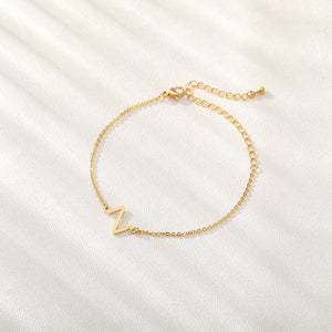 Initial Letter Bracelet - LeyeF Co. Global Jewelry & Accessories